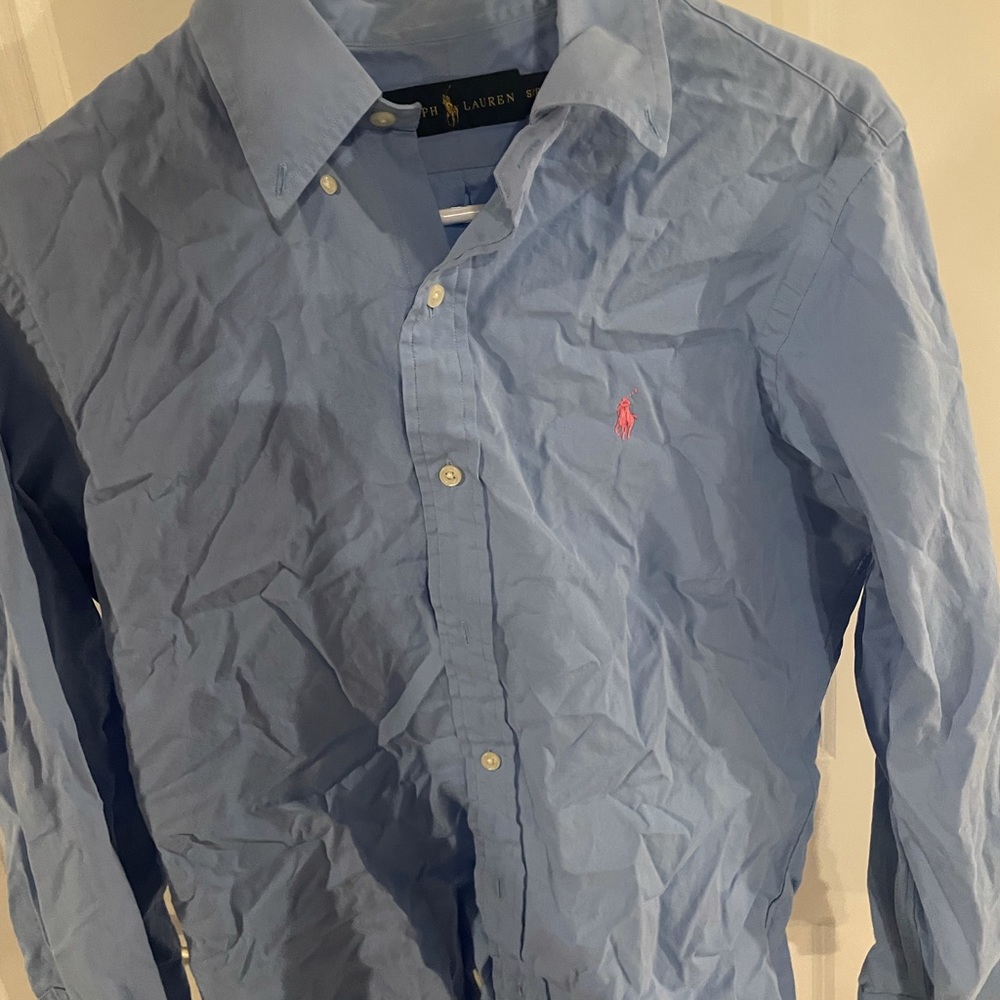 Polo long sleeve button down shirt